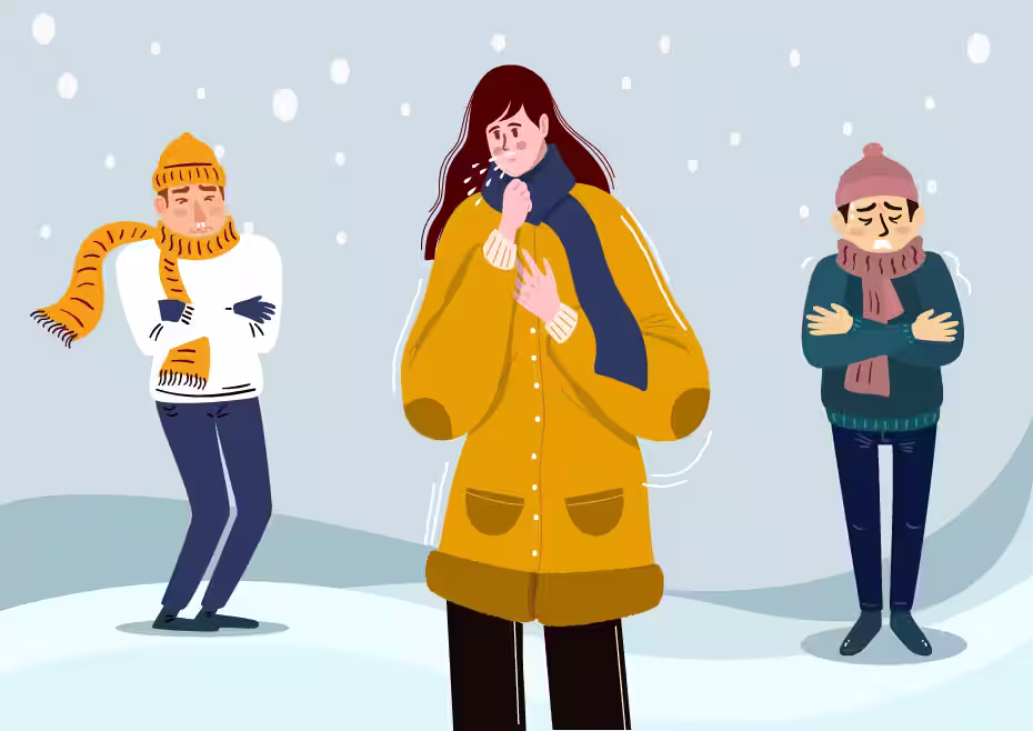 اشتباهات رایج در لباس پوشیدن در زمستان